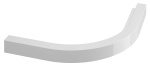Lucente Curved Square End Cornice/Pelmet thumbnail 1